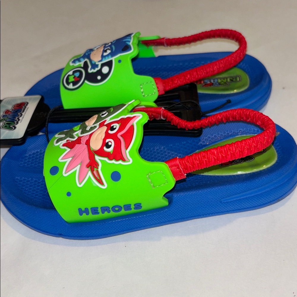PJ Masks Kids Sandals with Characters 9/10 NWT